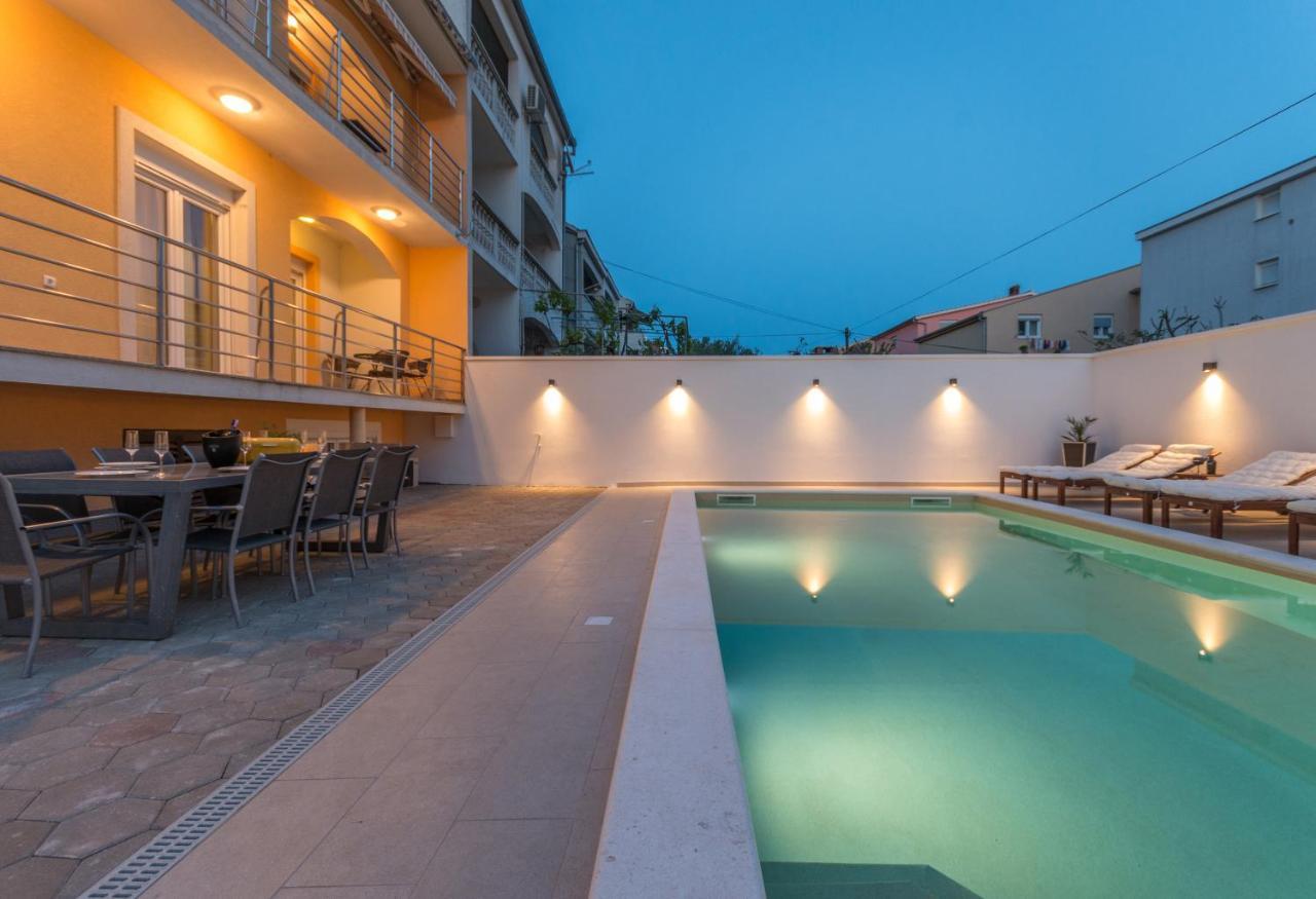 Apartment Pavla With Pool Zadar Exterior photo